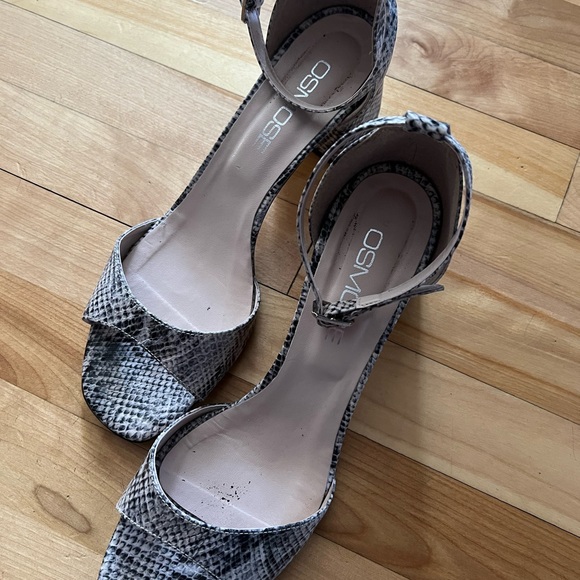 Sandals snake print - Picture 2 of 3